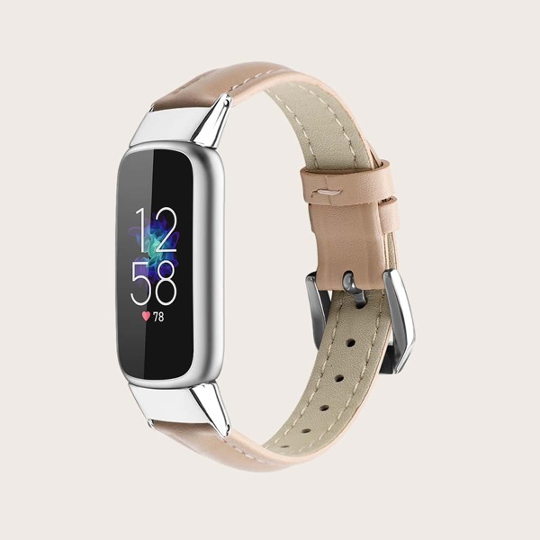

PU Watchband For Fitbit Luxe, Baby pink