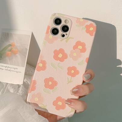 Flower Painted Phone Case