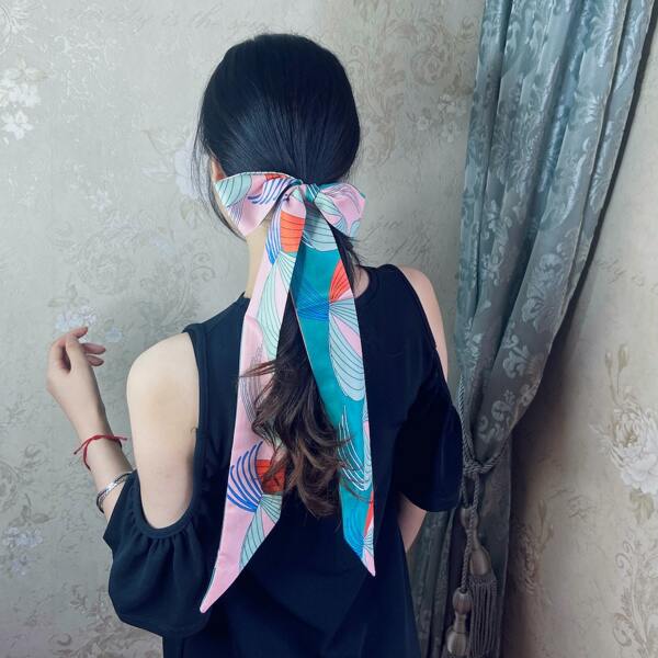 

Color Block Hair Tie, Multicolor
