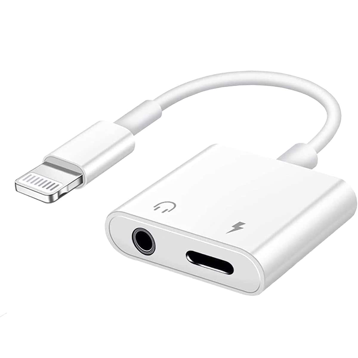 

2 In 1 Data Cable Adapter, White