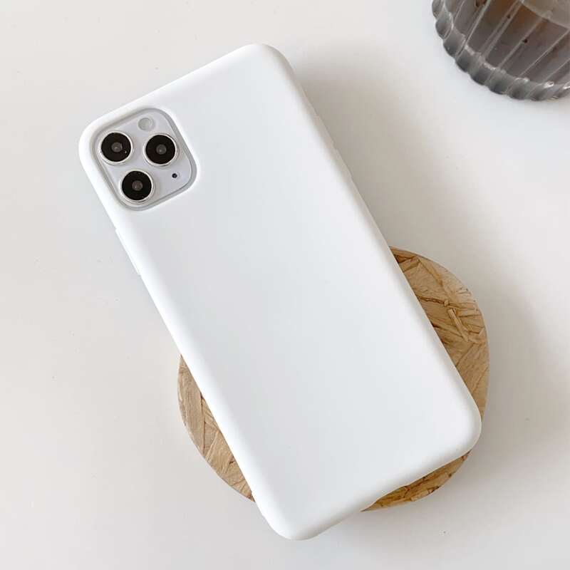 

Plain Phone Case, White