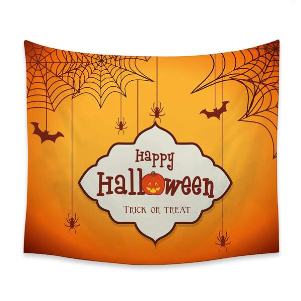 

Halloween Pattern Tapestry, Multicolor
