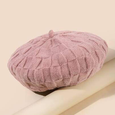 1pc Solid Beret