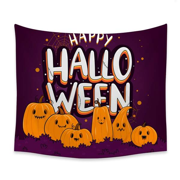 

Halloween Print Tapestry, Multicolor