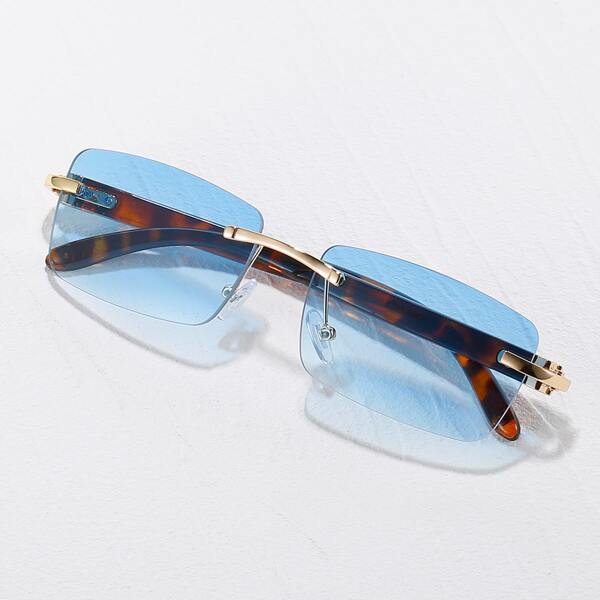

Tinted Lens Rimless Sunglasses