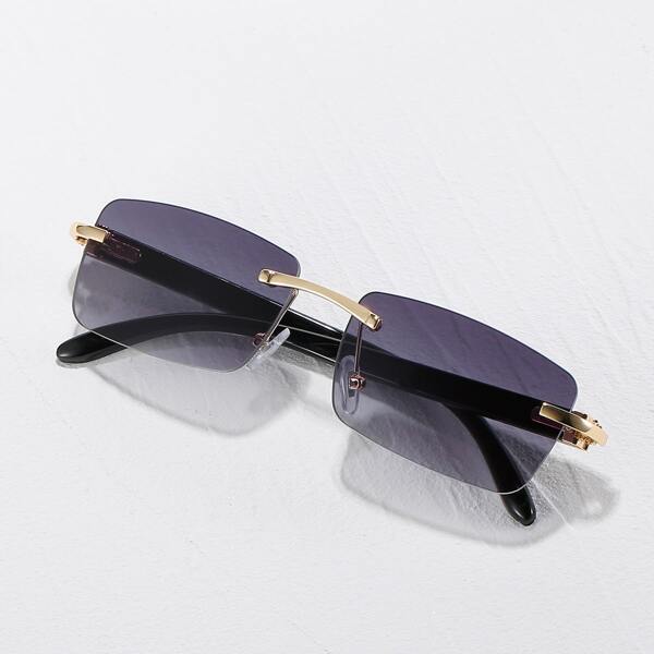 

Tinted Lens Rimless Sunglasses