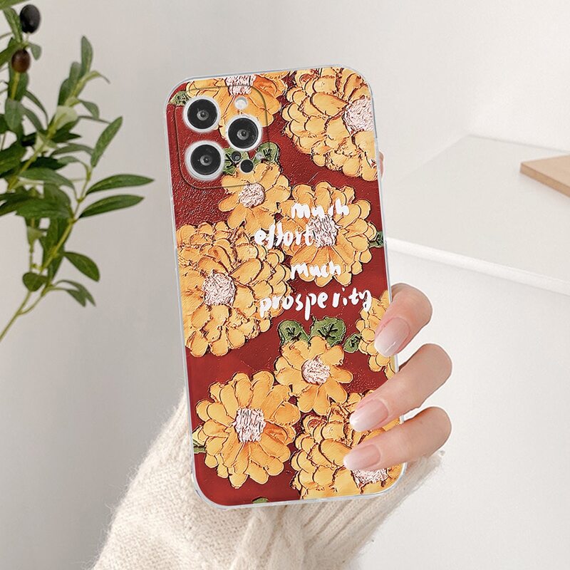 

Flower Pattern Phone Case, Multicolor