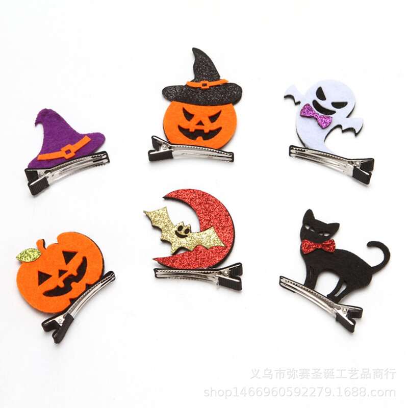 

1pc Random Halloween Hair Clip, Multicolor