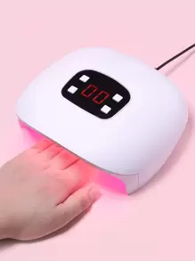 Quick-drying USB Nail Lamp - White - View 1