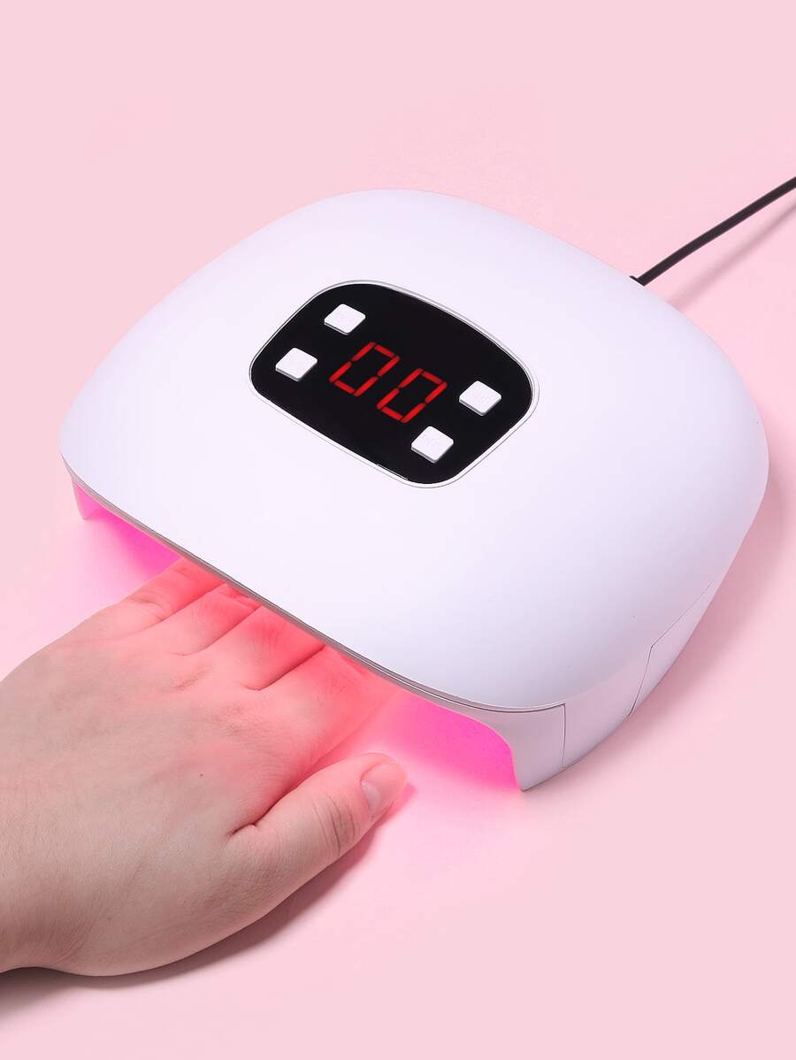 Quick-drying USB Nail Lamp - White - View 1