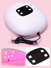 Quick-drying USB Nail Lamp - White - View 3