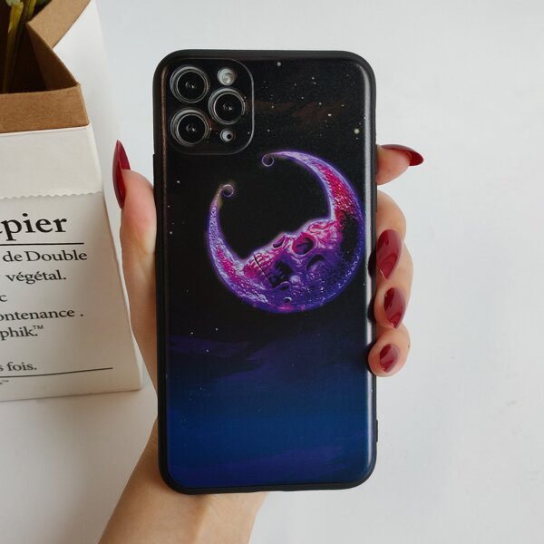 

Skull Moon Phone Case, Multicolor