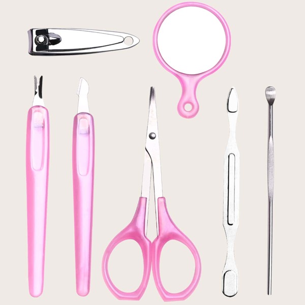 

7pcs Nail Clipper Set, Multicolor