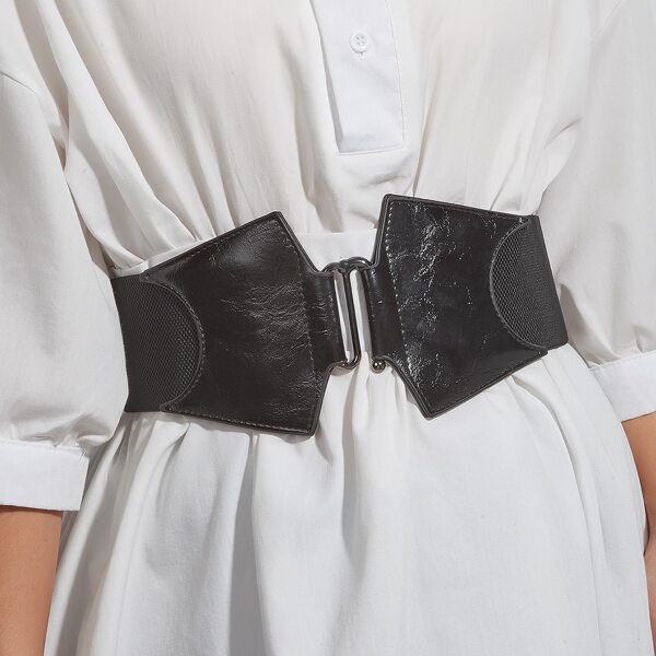 

PU Buckle Belt, Black