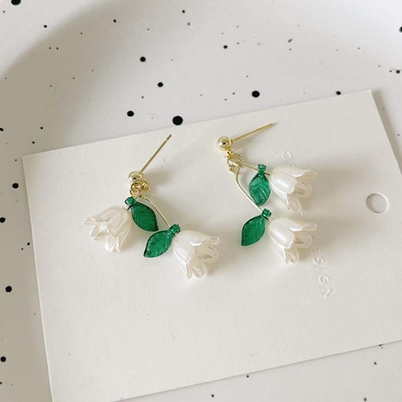 

Floral Drop Earrings, Multicolor