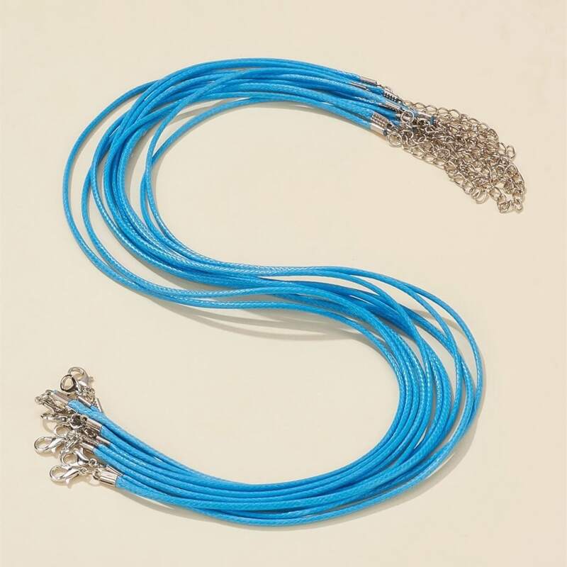

10pcs Rope DIY Jewelry Accessory, Baby blue