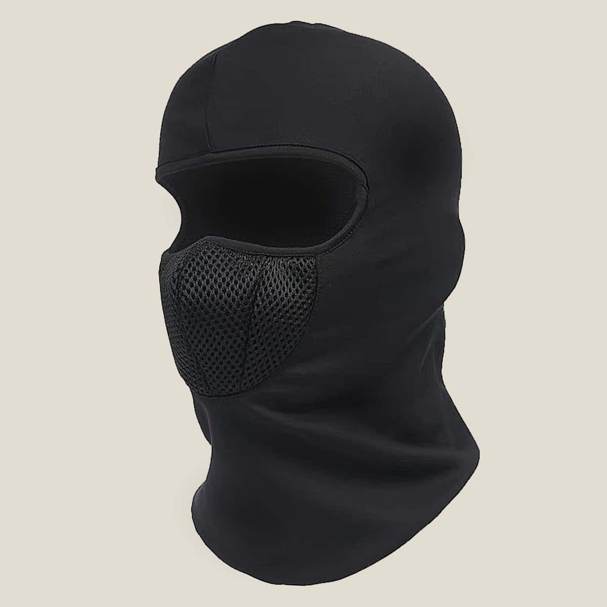 

Guys Solid Hat & Neck Gaiter, Black