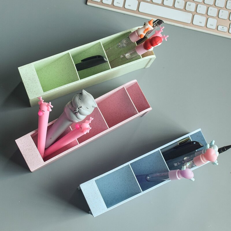 

1pc Random Color Pen Holder, Multicolor