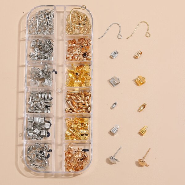 

1box Clasp DIY Jewelry Accessory, Multicolor