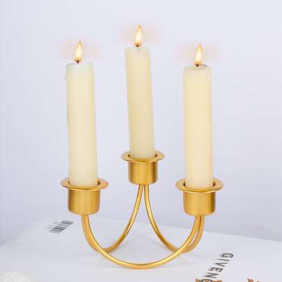 1pc Iron Candle Holder