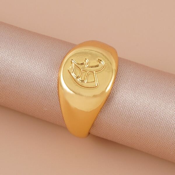 

Solid Metal Ring, Gold