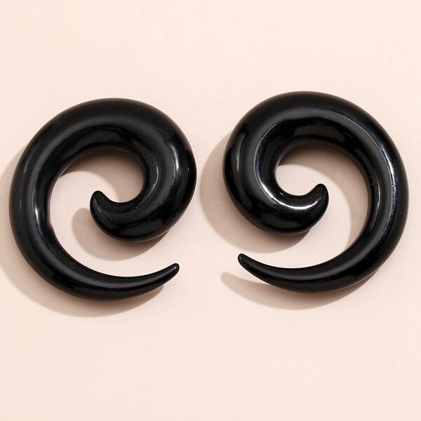 

Solid Ear Expander, Black
