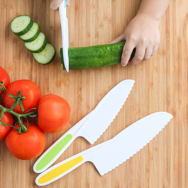 

3pcs Random Color Fruit Knife, Multicolor