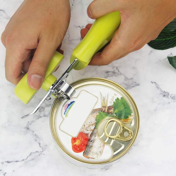 

1pc Multifunction Can Opener, Green
