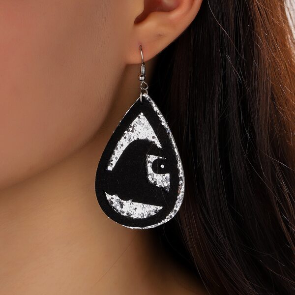 

Halloween Hat Decor Drop Earrings, Multicolor