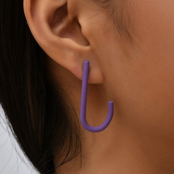 

Minimalist Drop Earrings, Multicolor