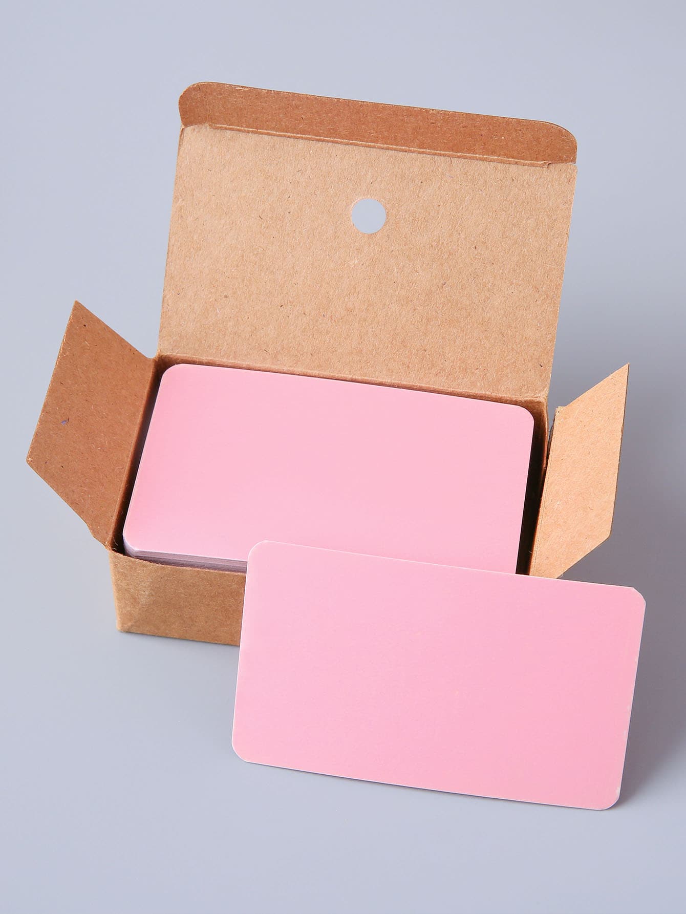 1box Blank Word Card - Pink - View 1