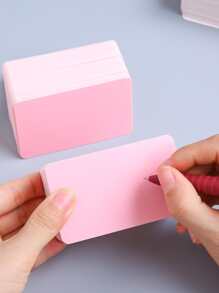 1box Blank Word Card - Pink - View 2