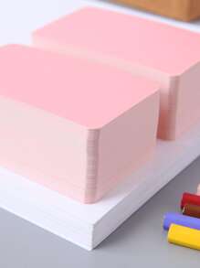 1box Blank Word Card - Pink - View 4