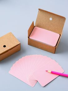 1box Blank Word Card - Pink - View 6