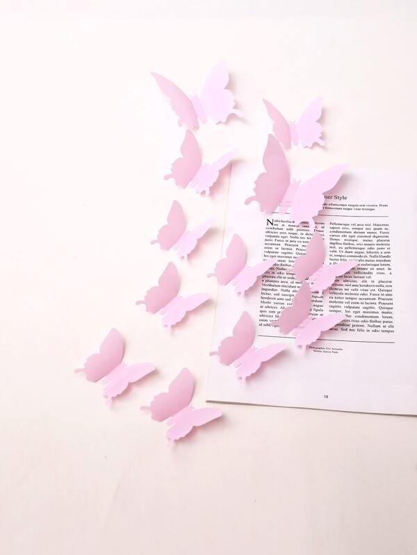 12pcs 3D Butterfly Sticker