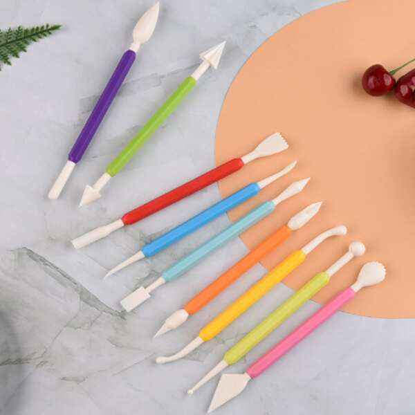 

9pcs Random Color Sculpting Tool Set, Multicolor