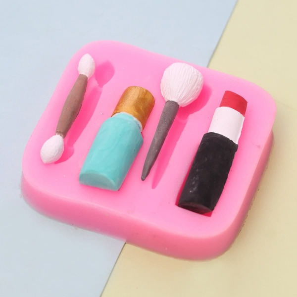

1pc Cosmetic Baking Mold, Pink