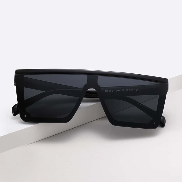 

Toddler Kids Flat Top Sunglasses, Black
