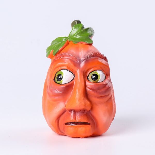 

1pc Halloween Pumpkin Garden Ornament, Multicolor