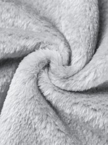 Manfinity Homme Men Zip-Up Thermal Lined Hooded Jacket, Long Sleeve, Going Out, Casual, Boyfriend Gift, Warm Jacket, Color Block - Black - View 5