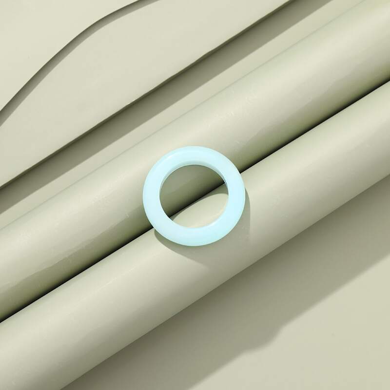 

1pc Minimalist Ring, Baby blue