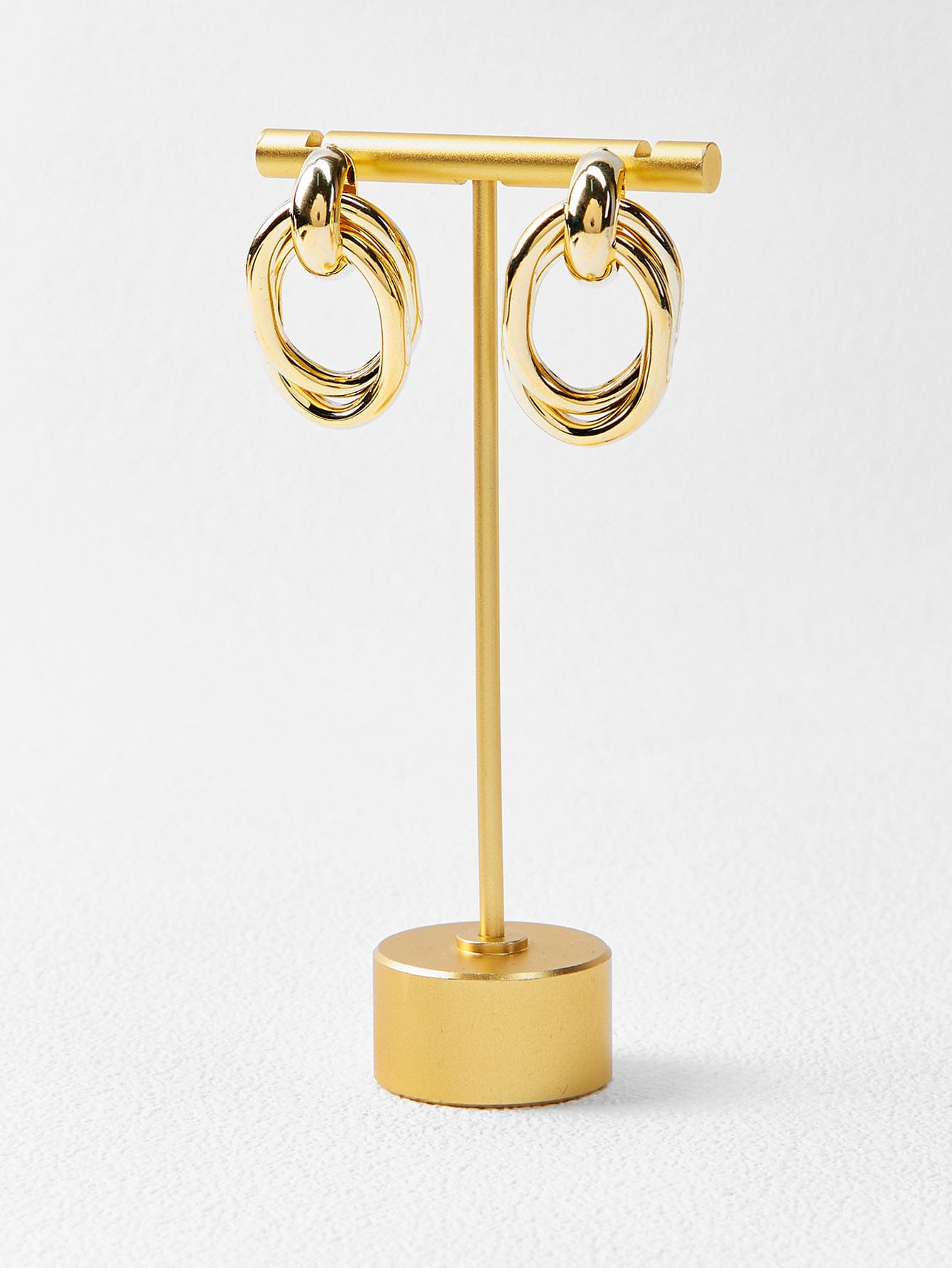 GEOMETRIC DROP EARRINGS