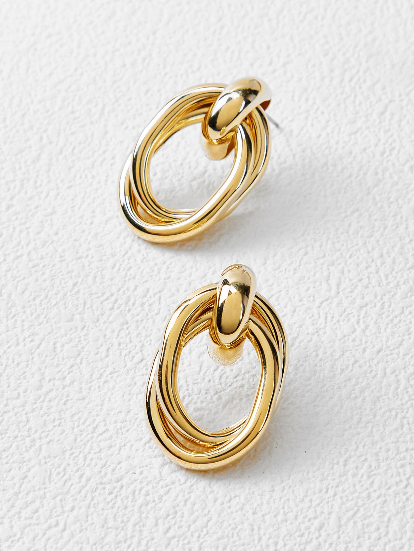 GEOMETRIC DROP EARRINGS