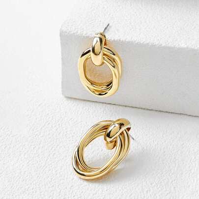 MOTF PREMIUM Bông tai hình học thả