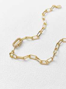 MOTF PREMIUM 水鑽裝飾項鍊 - 金黃色 - 查看 7