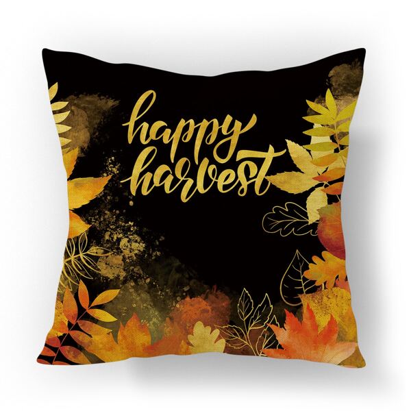 

Slogan Graphic Cushion Cover Without Filler, Multicolor