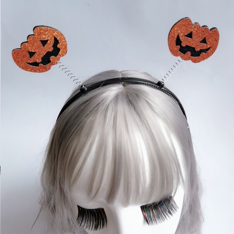 

Halloween Pumpkin Decor Headband, Multicolor