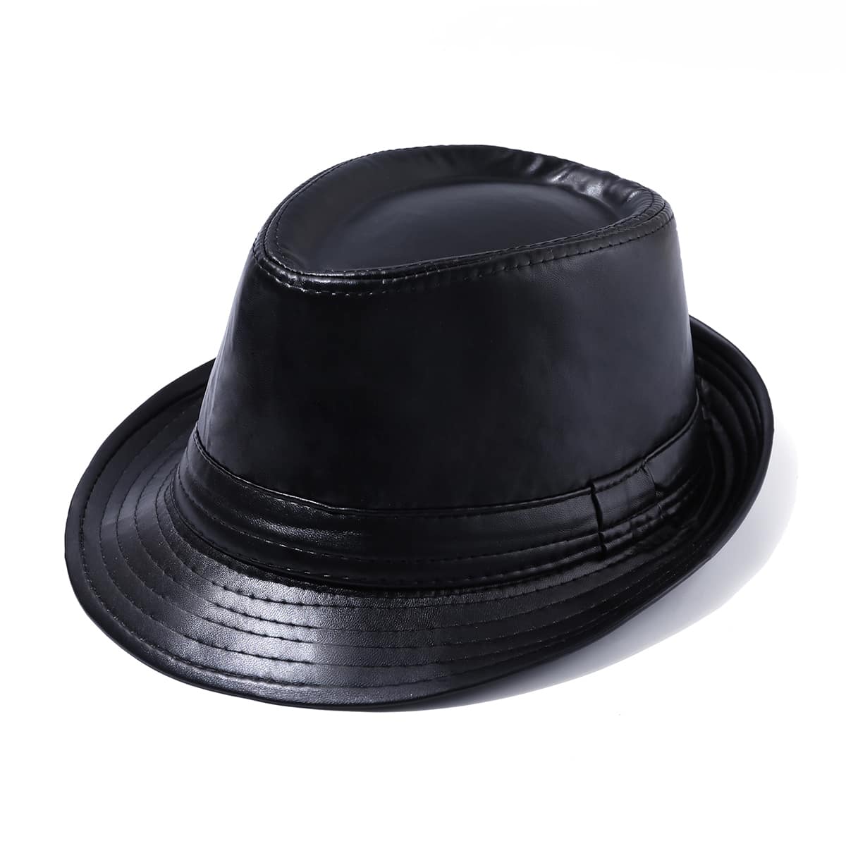 

Simple Fedora Hat, Black