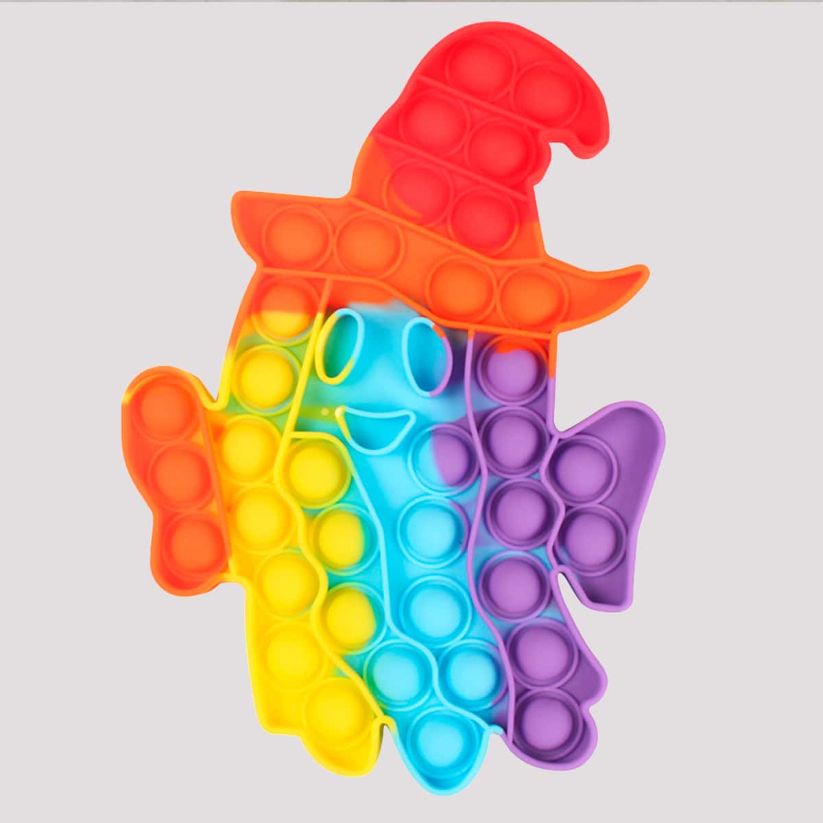 

Halloween Ghost Shaped Push Pop Bubble, Multicolor