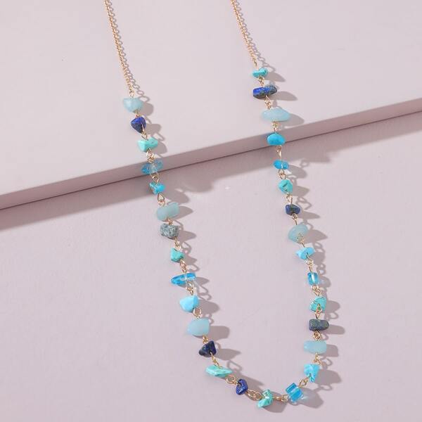

Stone Decor Body Chain, Multicolor